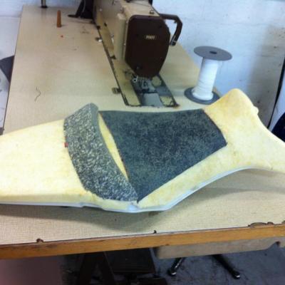 Modification confort et garnissage selle mt09