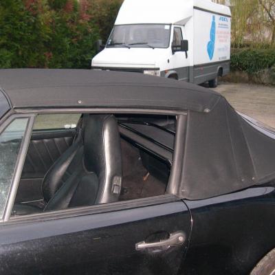 Changement capote porsche 911