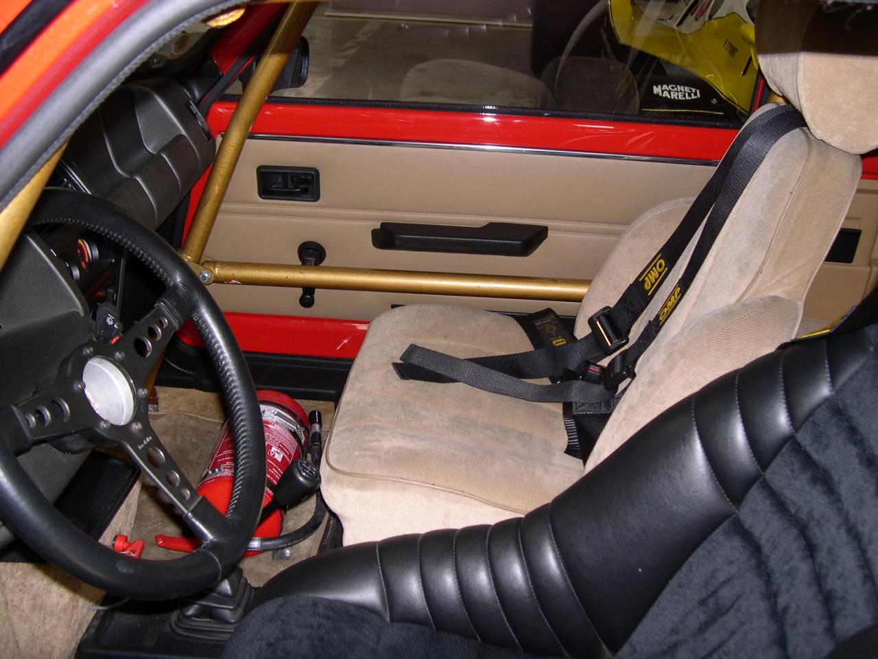Réalisation sellerie renault 5 coupe