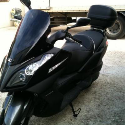 réalisation selle de scooter 125 kymco