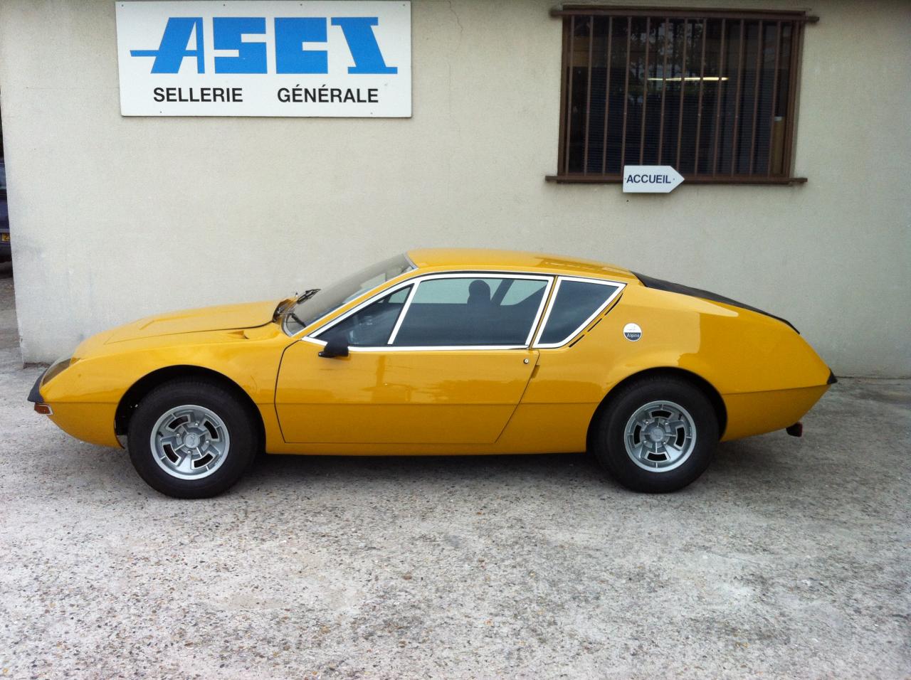 Réalisation alpine renault a310 4 cylindres