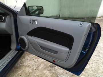 Réalisation sellerie Ford Mustang