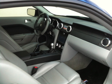 Réalisation sellerie Ford Mustang