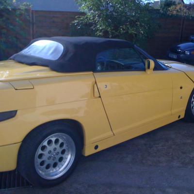 Changement capote alfa romeo sz
